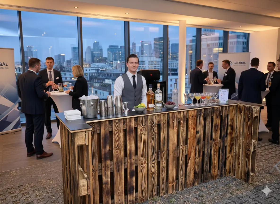 Mobile Bar Firmenfeier