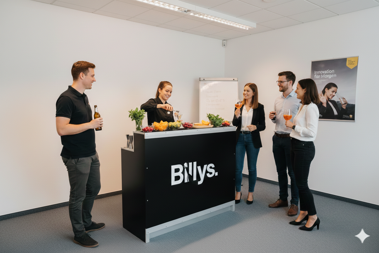 Klappbar bei Corporate Event