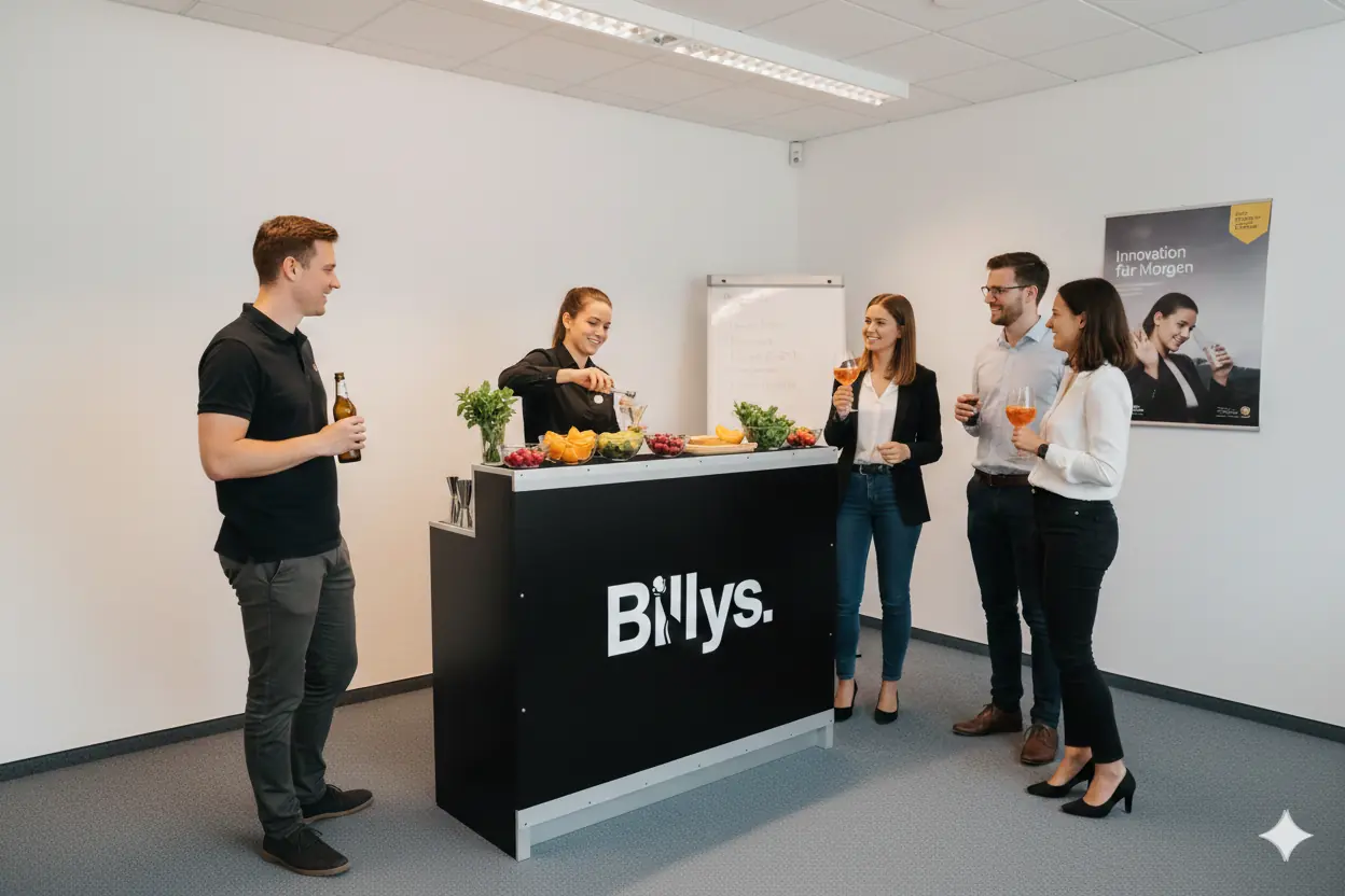 Moderne Bar bei Corporate Event