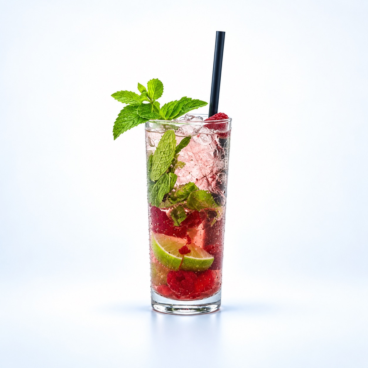 Raspberry Mojito – Billys Cocktailkarte